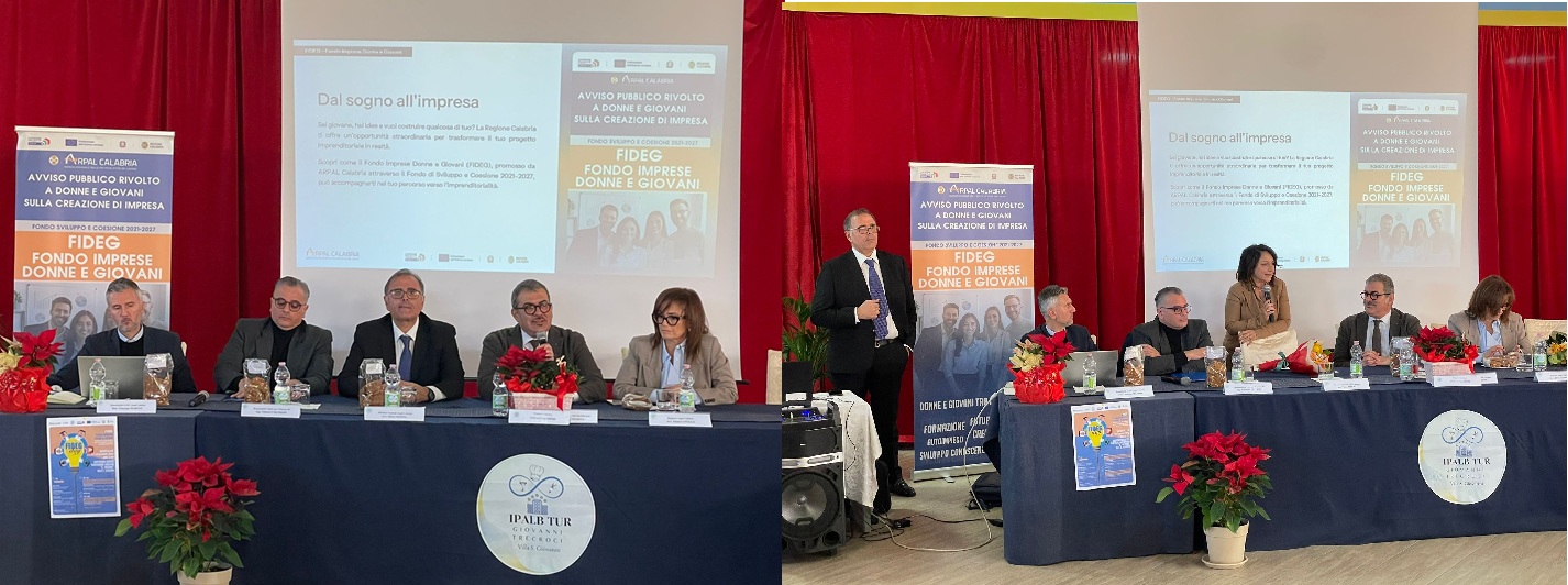 Arpal Calabria presenta l’Avviso FIDEG all’Istituto Alberghiero “G. Trecroci” di Villa San Giovanni